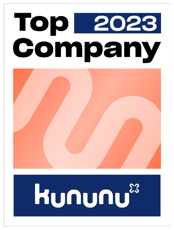 Auszeichnung von Kununu als Top Company 2023
